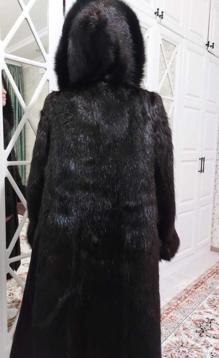 Зимняя норкавая шуба