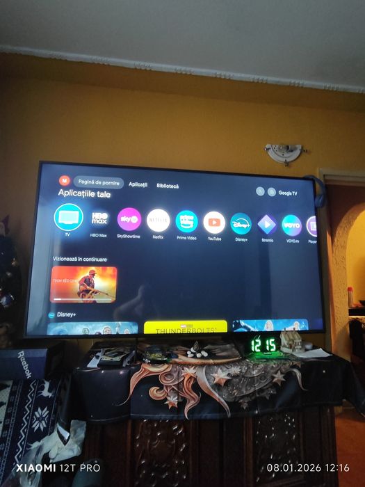 Sony Smart  Google Tv 4K Ultra HD 163,5