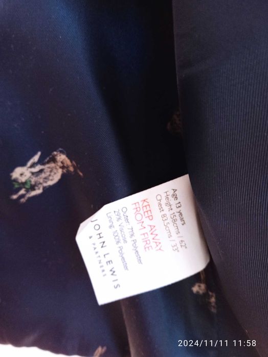 Елече John Lewis, момче 13г, 158см, Ново