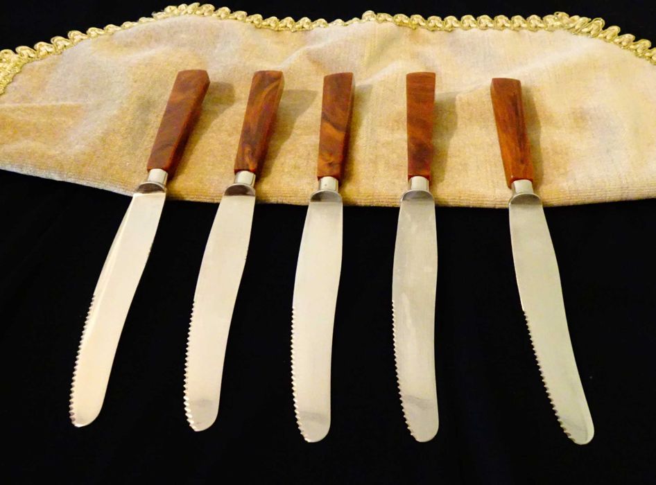 Solingen нож с дръжка от каталин 17 см.