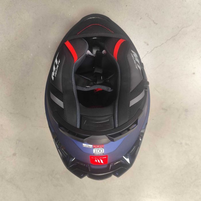 ПРОМОЦИЯ Каска MT Thunder 4 SV R25 C7 MATT BLUE - Код: 71844