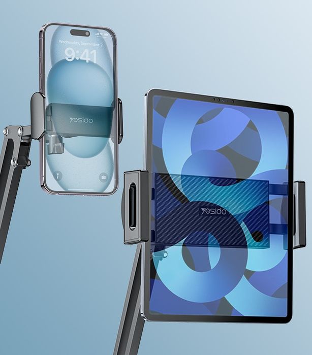 Подставка напольная для планшета и телефона 360. ест Доставка