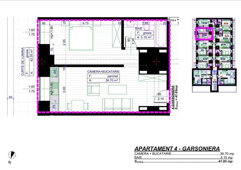 Apartament doua camere