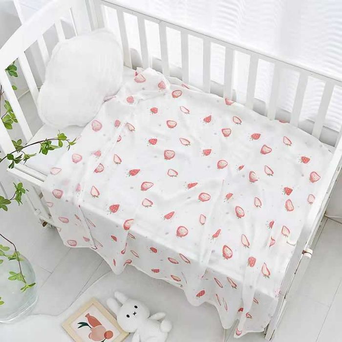 Детские муслиновые пеленки,2 слоя Bolaning muslin yo'rgaklar,2 qavatli