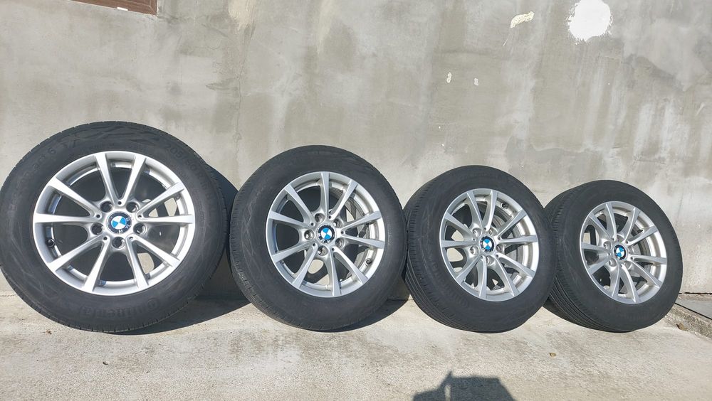 Vând jante/anvelope  auto r16 Bmw