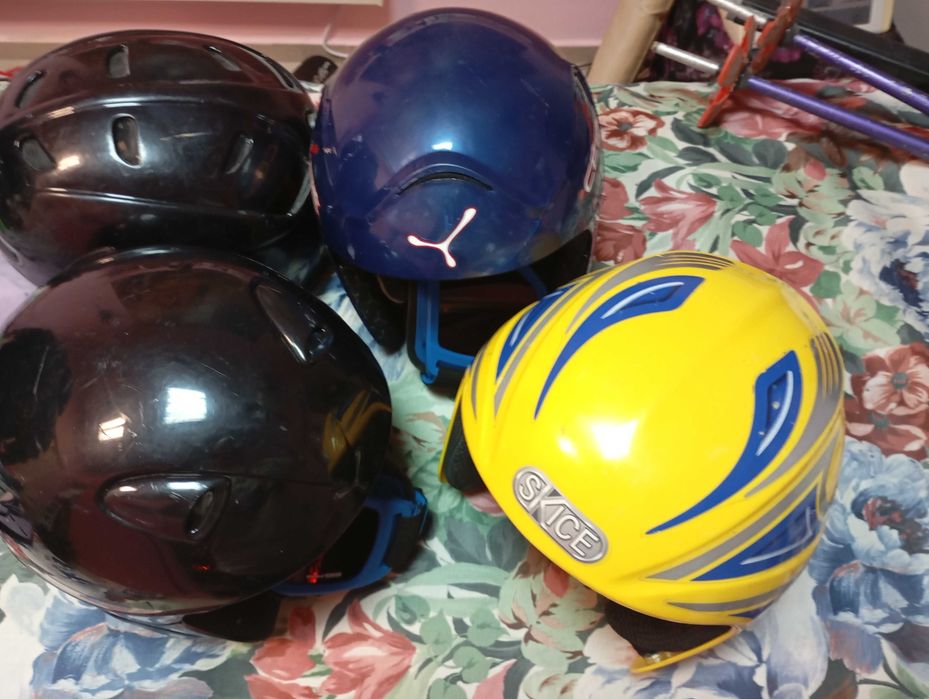 Ски 172см-33 евро и щеки 135см-8 евро, каски-10 евро