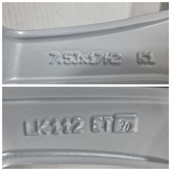 Jante 17 Cupra Seat Audi VW Skoda Mercedes BMW 7.5Jx17 ET30 5x112