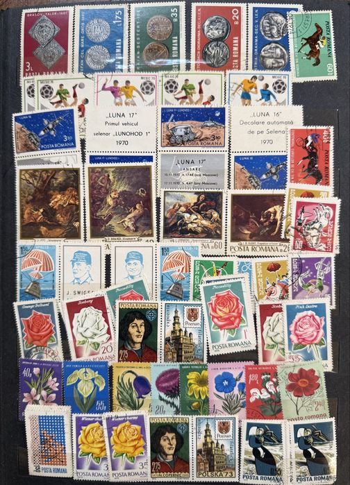 Colecție de timbre Posta Română