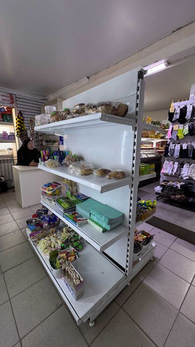 БУ Стеллаж Витрина Полка Стелаж Магазин Стилаж Ветрина Хлебный Овощной