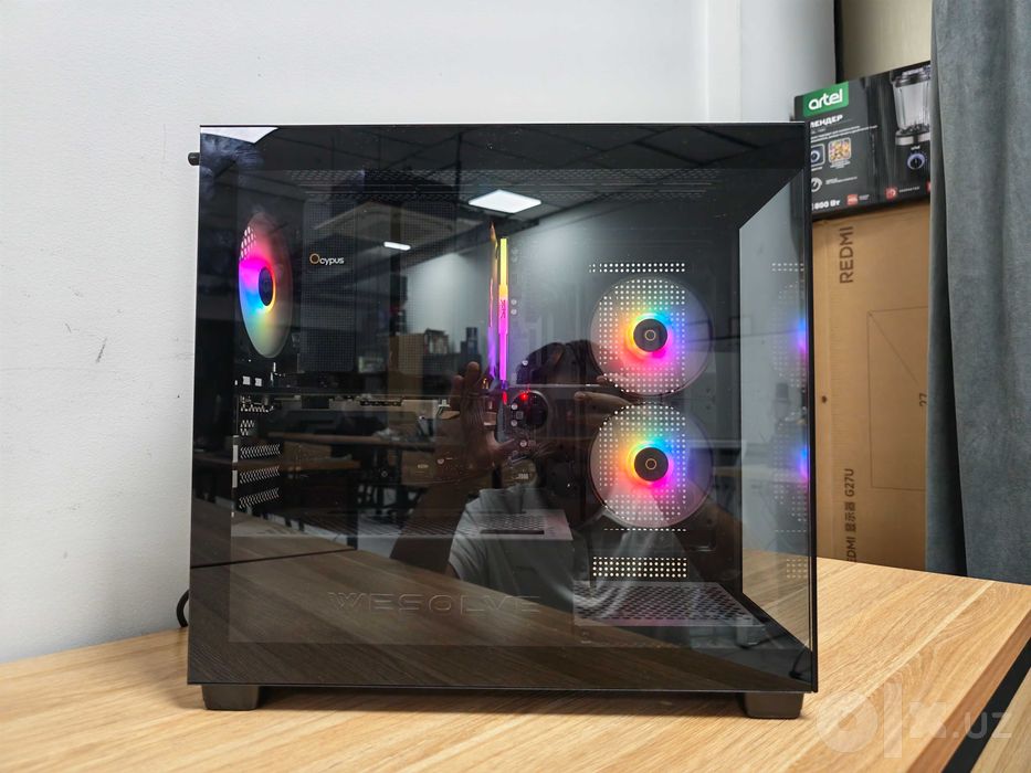 Игровой ПК / i5-14600KF / RTX 2060 Super 8GB / DDR4 32GB RAM / 1TB SSD
