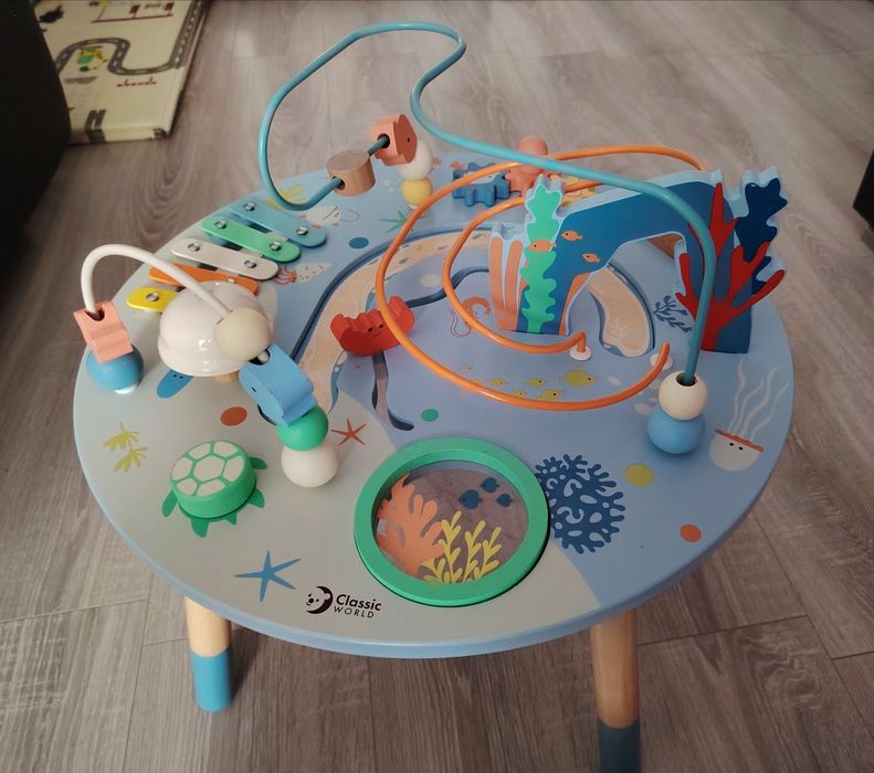 Măsuță de activități din lemn