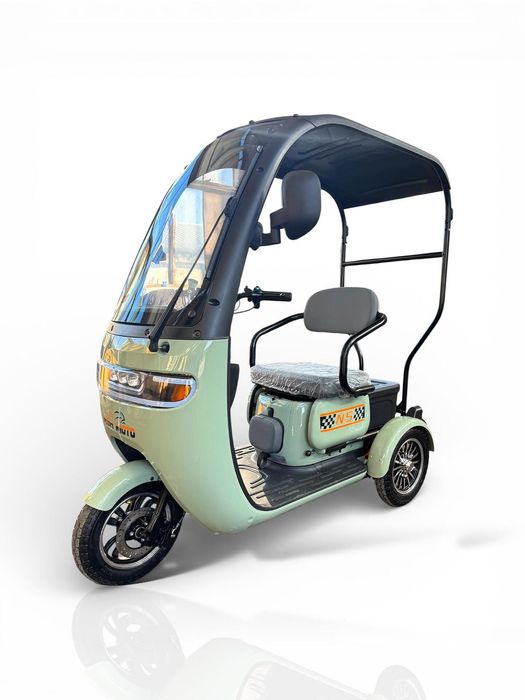 триколка ЕТ-07 с покрив 1500W MAX 60V/20AH с документи за регистрация