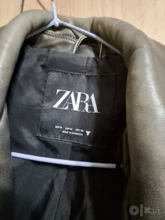 Женская кожаная куртка: Zara и Stradivarius