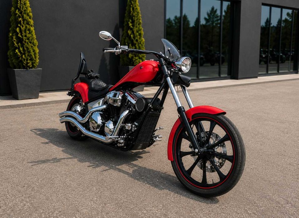 Honda Fury custom chopper VT1300 cruiser intruder vulcan Harley schimb variante