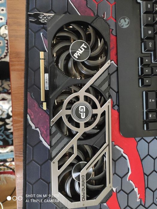 3080 10gb (как новый) 1 месяц гарантия