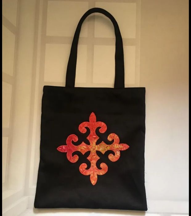 Сумка-шоппер в казахском стиле