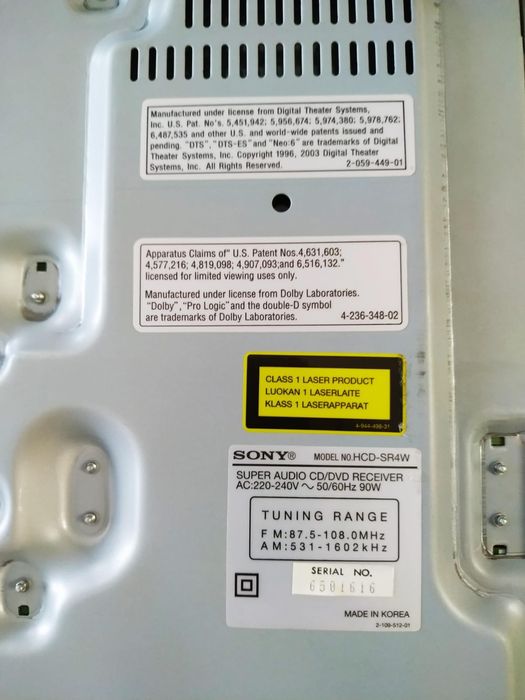 DVD-проигрыватель SONY с пультом