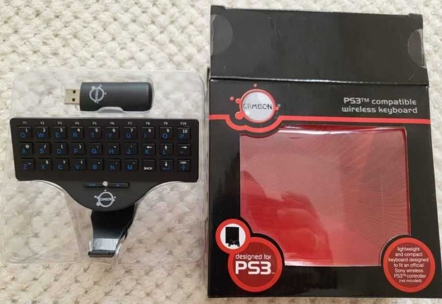 Безжична Клавиатура & GAMEON за ПС3 # PS3 # PLAYSTATION 3
