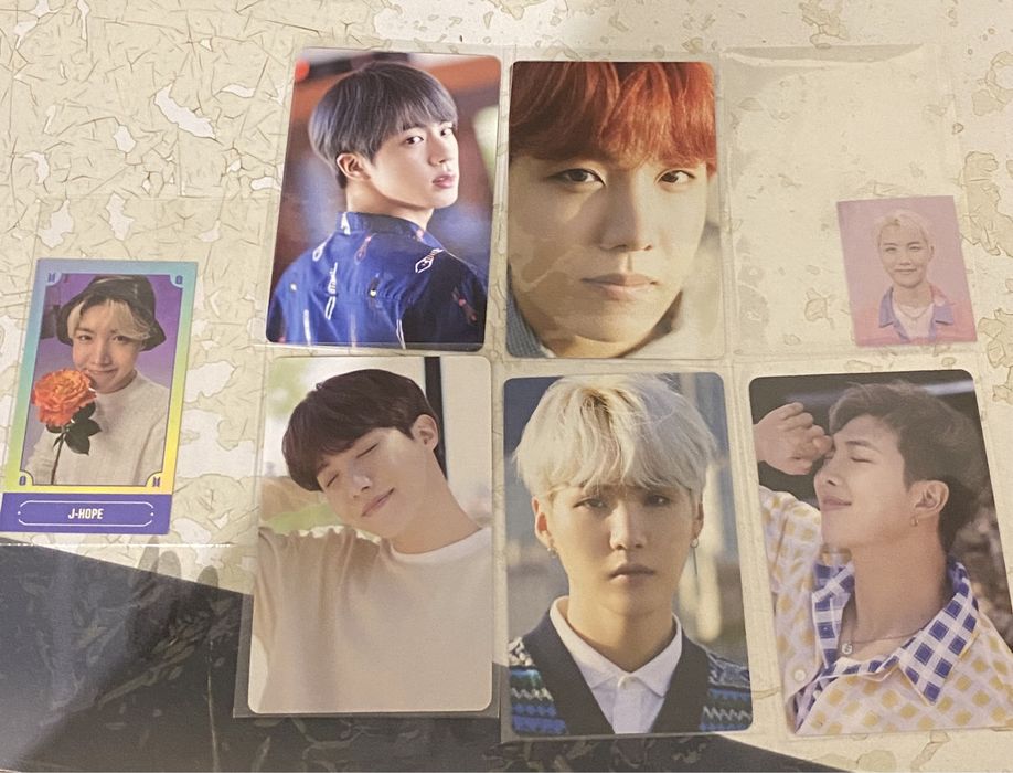 официальные карты bts