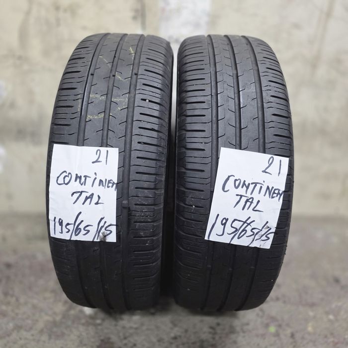 2×195/65/15 VARA.CONTINENTAL 2021.Stare excelenta.