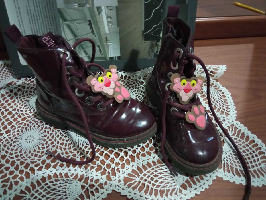 Ботиночки для девочки.Зара.