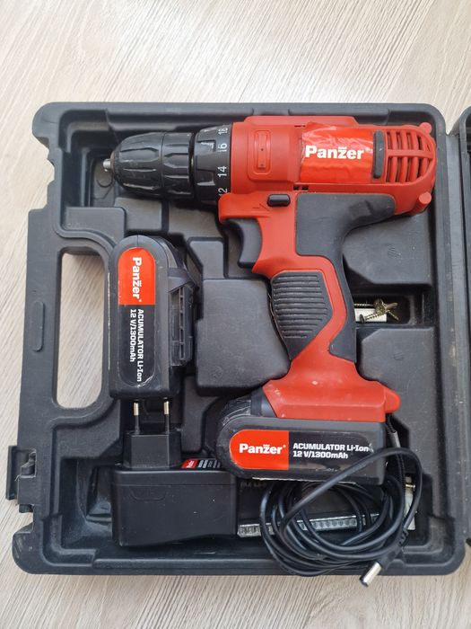 Filetanta pe acumulator Panzer [2 acumulatori  inclusi]