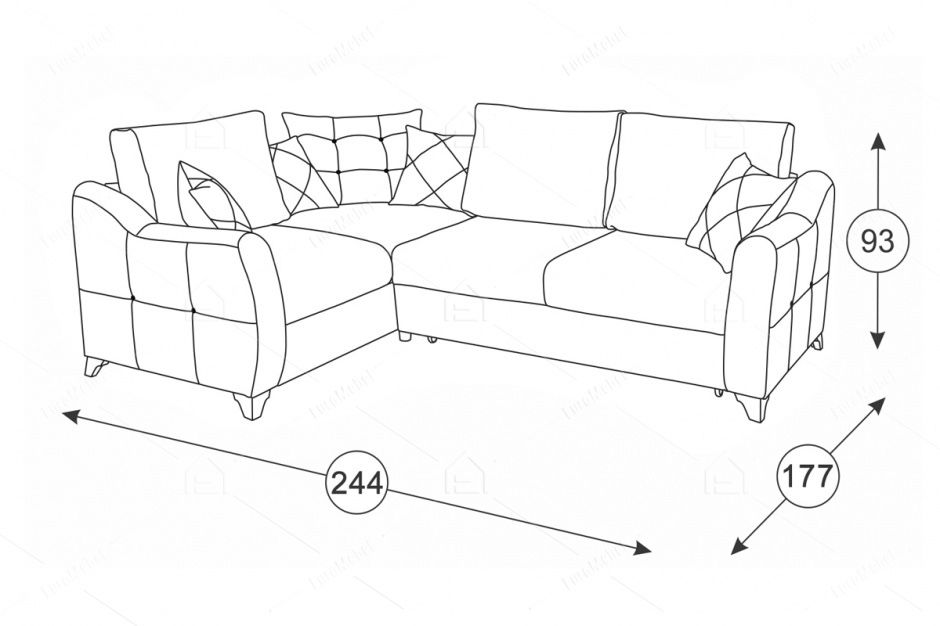 Продам диван угловой