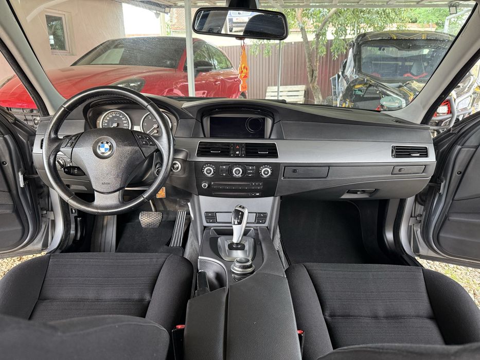 BMW SERIA 525d E61 Euro 5 Facelift 197 CP M57 ( Distribuție față ) Automat 11/2009 SE POATE IN RATE