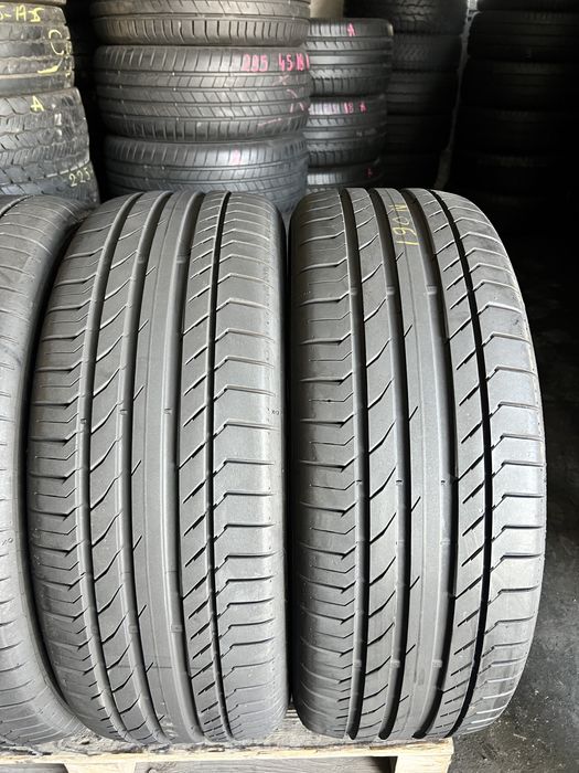 4 anvelope vara ca NOI 235/55/19 , Continental ,DOT 2024/2025 , 7.3 mm