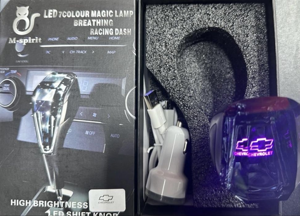 Ручка кпп с подсветкой