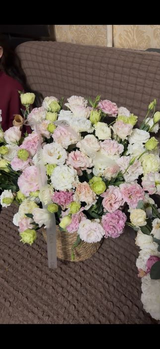Корзинка цветы туркестан