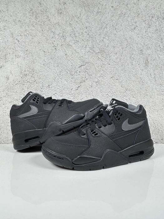 Nike Air Flight 89 Black White Neutral Grey