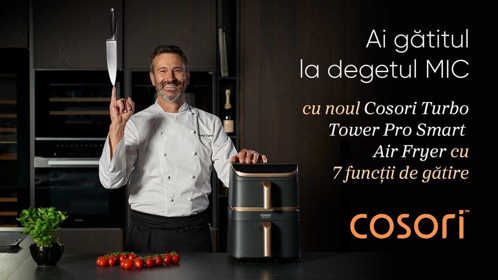 COSORI Turbo Tower Pro Smart NOU Sigilat