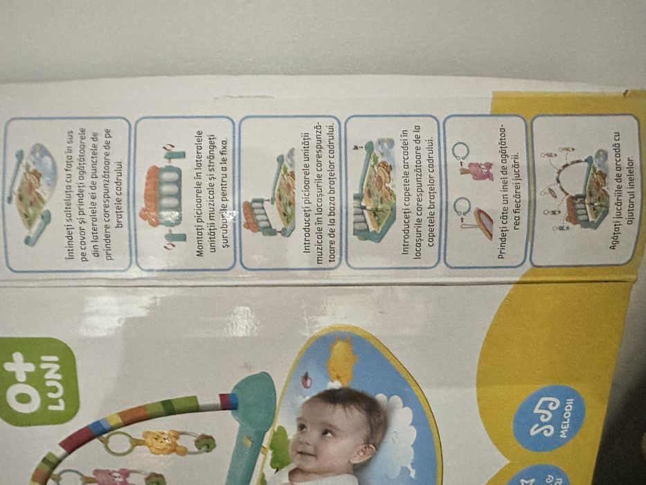 Salteluta muzicala bebelusi Noriel