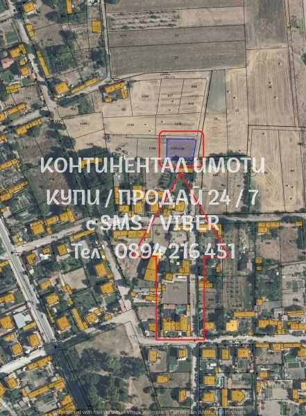 Парцел 690м2 за жилищно с виза в тиха част - код 62660