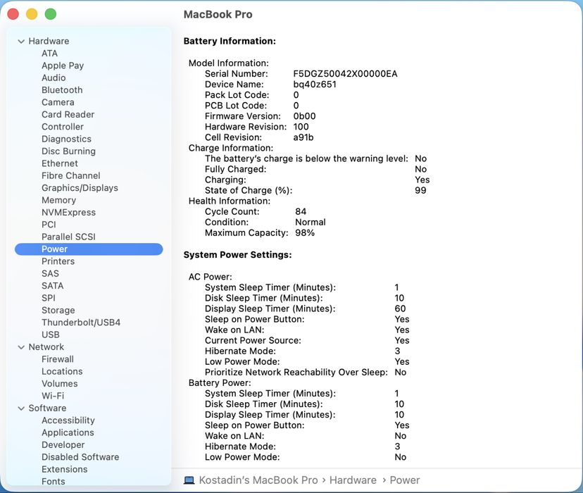 MacBook Pro 16” M3 Pro, 18 RAM, 512 SSD • ВЪЗМОЖЕН КОМЕНТАР ПО ЦЕНАТА