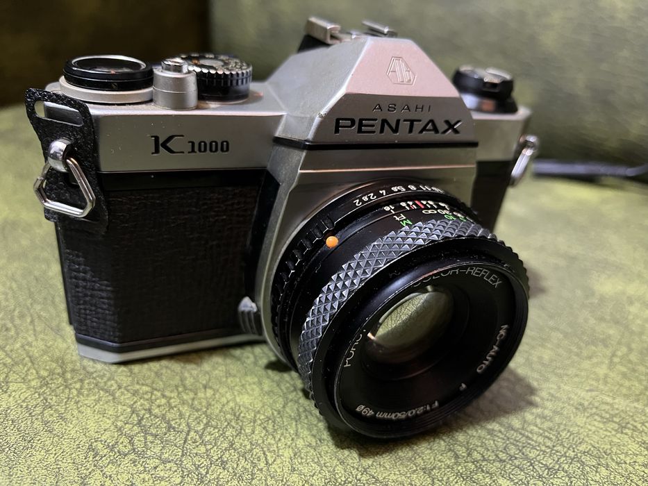 Aparat foto Pentax K1000 full metal anii ‘80