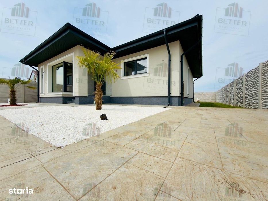 Casă individuală 4 camere de vânzare - acces asfaltat - curte 375 mp