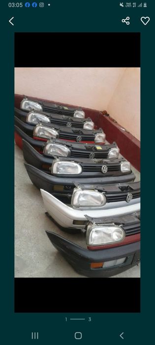 Мини морда гольф 3 авто из Европы