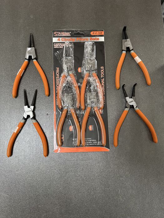 Комплект зегер клещи 4 части 180 мм