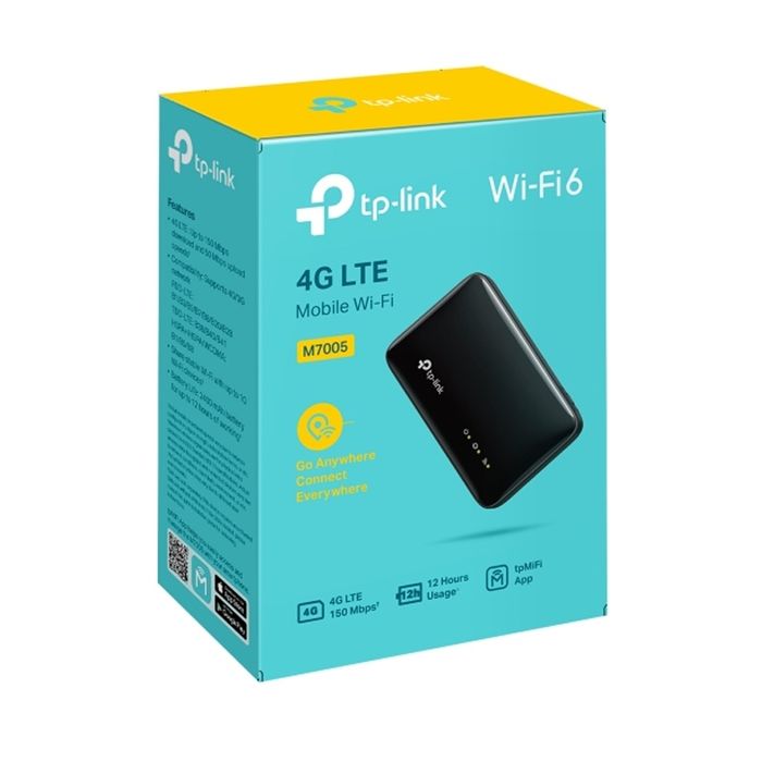 # 4G LTE M7005 TPlink WiFi6 Mini Router SIM-карт Мобильный мини роутер