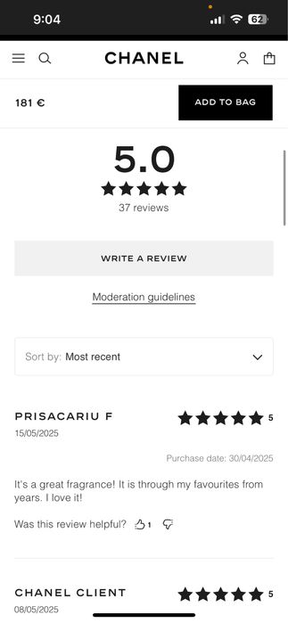 Chanel chance оригинален