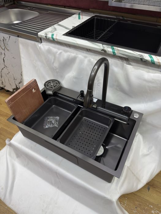 Кухонная SMART мойка, oshxona SMART moykasi