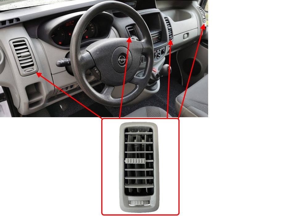 Въздуховод за Renault Trafic 2 (2001-2014)