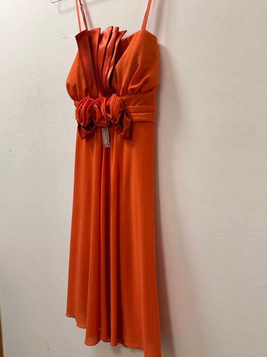 Rochie damă portocalie