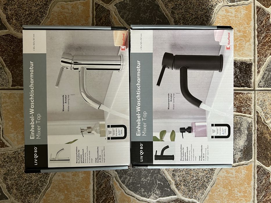 НОВИ! Различни видове - Смесители - Liv & Bo . Батерия за мивка.