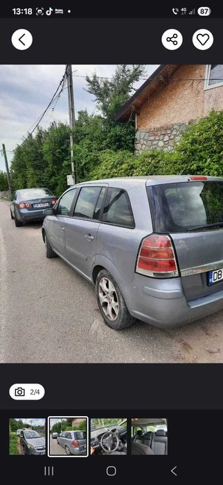 Ofertă se vinde Opel Zafira 7 locuri in condiții optime