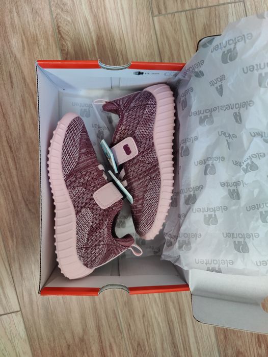 Чисто нови маратонки Elefanten с вълна за момиче, 25 номер