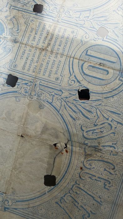 10 lei 1877 ipotecar