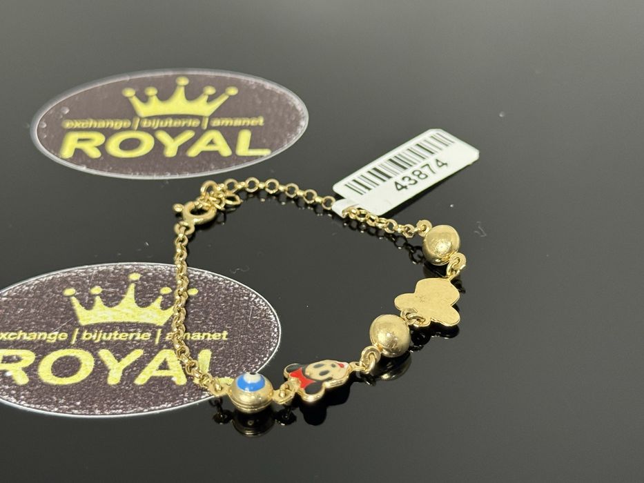 Bijuteria ROYAL : Bratara AUR 14K Copil / 2.39 GR